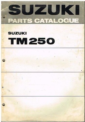 Suzuki tm250 motorcycle - suzuki,