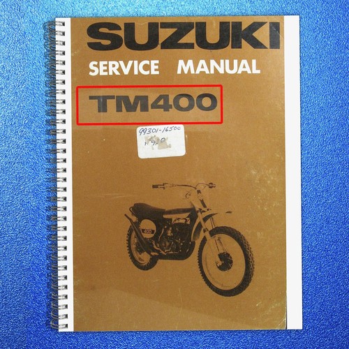 Suzuki 400 motorcycle - suzuki, tm