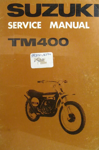 Suzuki tm400 workshop - -,
